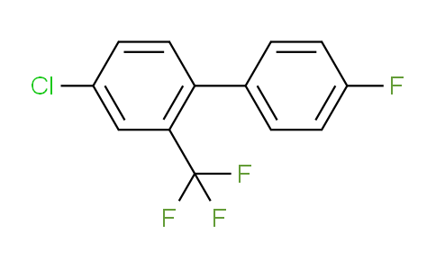 4-Chloro-4'-fluoro-2-(trifluoromethyl)-1,1'-biphenyl
