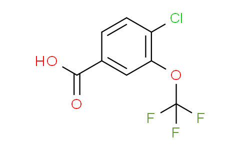 4-Chloro-3-(trifluoromethoxy)benzoic acid