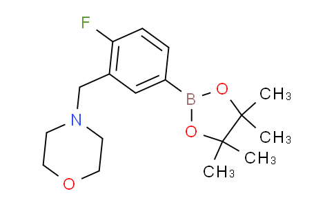 4-Fluoro-3-(morpholinomethyl)phenylboronic acid pinacol ester