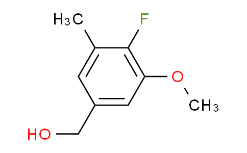 4-Fluoro-3-methoxy-5-methylbenzyl alcohol