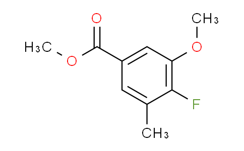 4-Fluoro-3-methoxy-5-methylbenzoic acid methyl ester