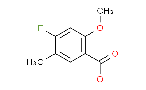 4-Fluoro-2-methoxy-5-methylbenzoic acid