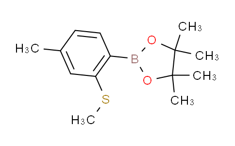 4-Methyl-2-(methylthio)phenylboronic acid pinacol ester