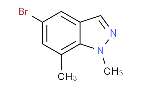 5-Bromo-1,7-dimethylindazole