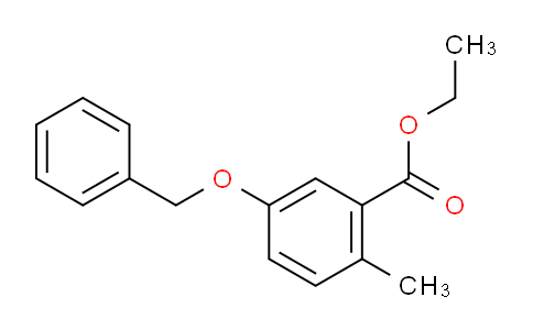 5-Benzyloxy-2-methylbenzoic acid ethyl ester