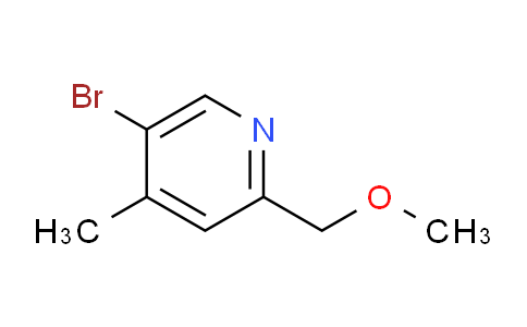 5-Bromo-2-(methoxymethyl)-4-methylpyridine
