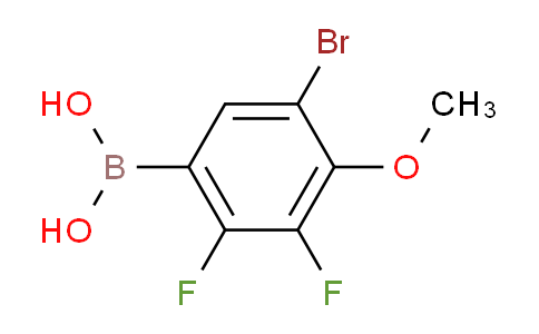 5-Bromo-2,3-difluoro-4-methoxyphenylboronic acid