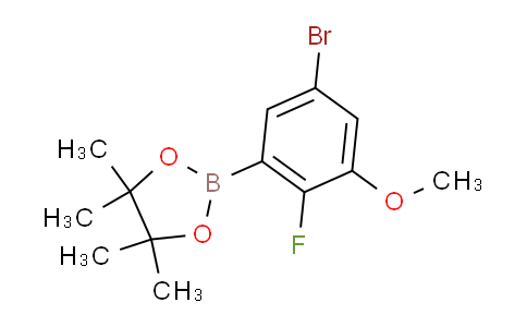 5-Bromo-2-fluoro-3-methoxyphenylboronic acid pinacol ester