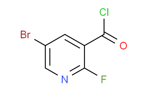 5-Bromo-2-fluoro-3-pyridinecarbonyl chloride