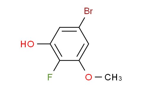 5-Bromo-2-fluoro-3-methoxyphenol