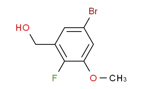 5-Bromo-2-fluoro-3-methoxybenzyl alcohol