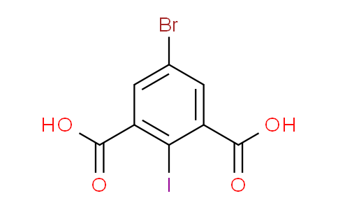 5-Bromo-2-iodo-1,3-benzenedicarboxylic acid