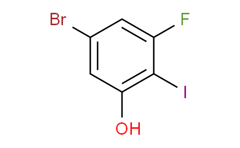 5-Bromo-3-fluoro-2-iodophenol