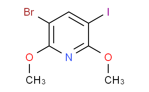 5-Bromo-3-iodo-2,6-dimethoxypyridine