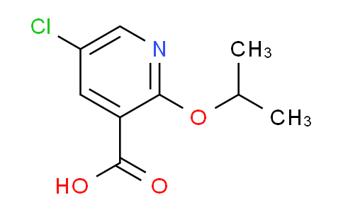 5-Chloro-2-(propan-2-yloxy)pyridine-3-carboxylic acid