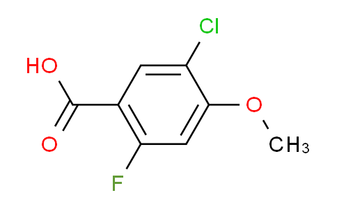 5-Chloro-2-fluoro-4-methoxybenzoic acid
