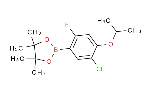 5-Chloro-2-fluoro-4-isopropoxyphenylboronic acid pinacol ester
