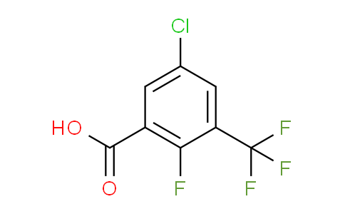 5-Chloro-2-fluoro-3-(trifluoromethyl)benzoic acid