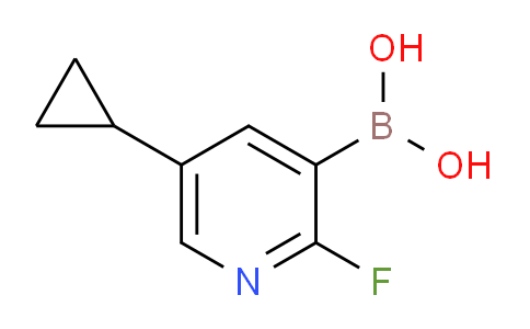 5-Cyclopropyl-2-fluoropyridine-3-boronic acid