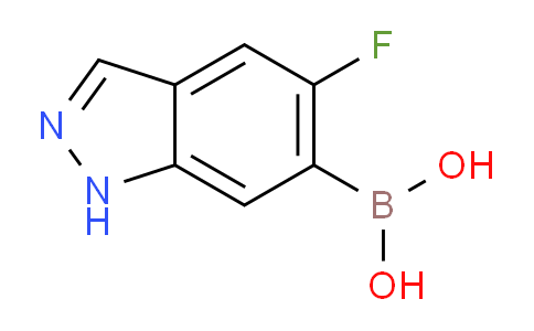 5-fluoro-1H-indazol-6-yl-6-boronic acid