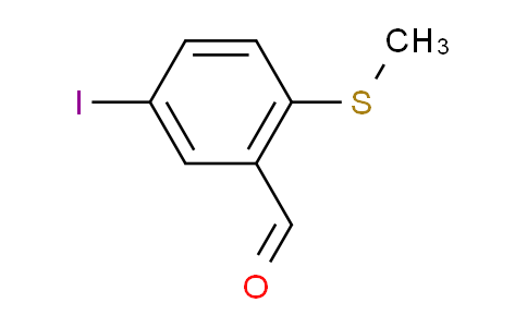 5-Iodo-2-(methylthio)benzaldehyde