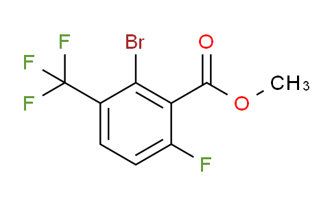 Methyl 2-bromo-6-fluoro-3-(trifluoromethyl)benzoate