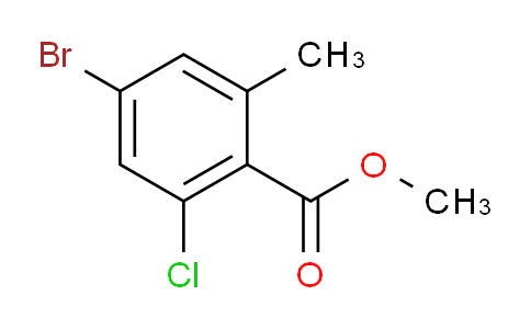 4-溴-2-氯-6-甲基苯甲酸甲酯