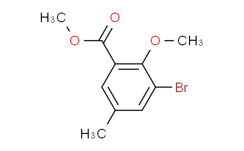 3-溴-2-甲氧基-5-甲基苯甲酸甲酯