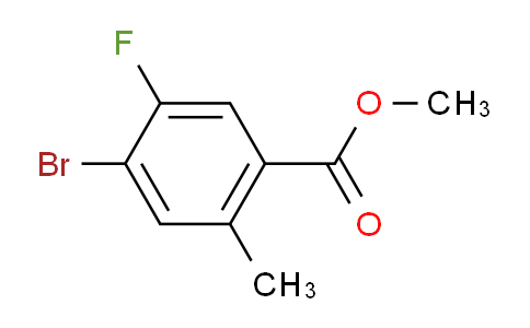 Methyl 4-bromo-5-fluoro-2-methylbenzoate