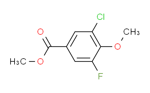 Methyl 3-chloro-5-fluoro-4-methoxybenzoate