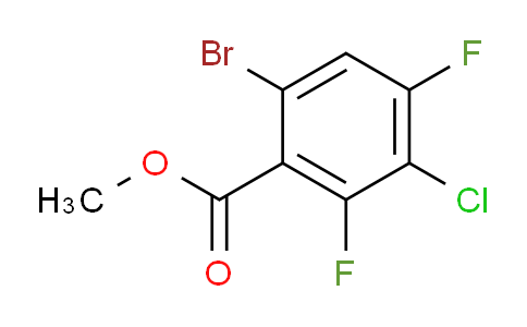 Methyl 6-bromo-3-chloro-2,4-difluorobenzoate
