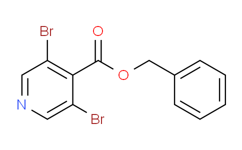 Phenylmethyl 3,5-dibromopyridine-4-carboxylate