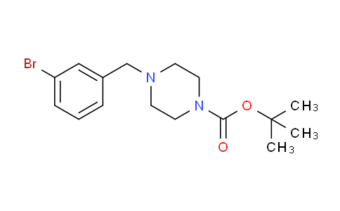 叔-丁基 4-(3-溴苯甲基)哌嗪-1-羧酸酯