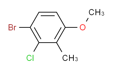 4-Bromo-3-chloro-2-methylanisole