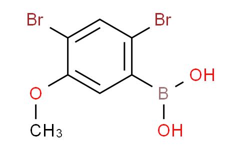 2,4-Dibromo-5-methoxyphenylboronic acid