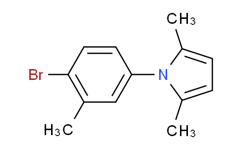 1-(4-Bromo-3-methylphenyl)-2,5-dimethyl-1H-pyrrole
