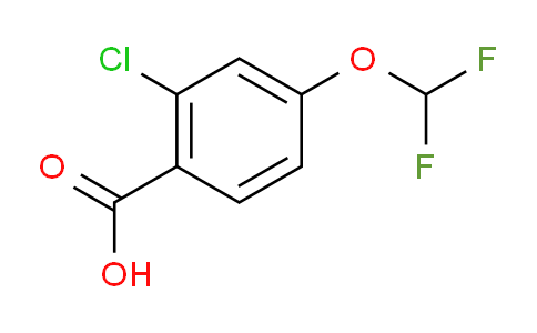 2-Chloro-4-(difluoromethoxy)benzoic acid