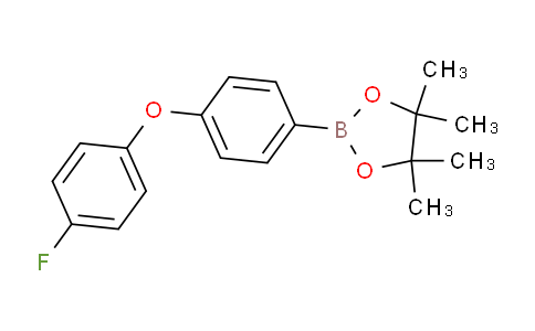 2-(4-(4-Fluorophenoxy)phenyl)-4,4,5,5-tetramethyl-1,3,2-dioxaborolane