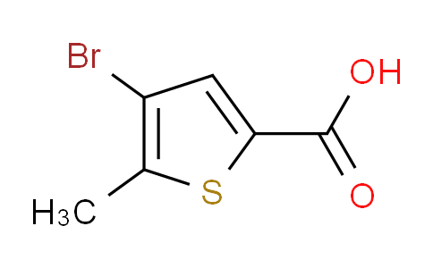 4-溴-5-甲基噻吩-2-甲酸