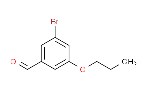 3-溴-5-丙氧基苯甲醛