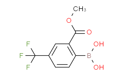 2-(Methoxycarbonyl)-4-(trifluoromethyl)phenylboronic acid