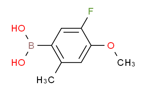 5-Fluoro-4-methoxy-2-methylphenylboronic acid