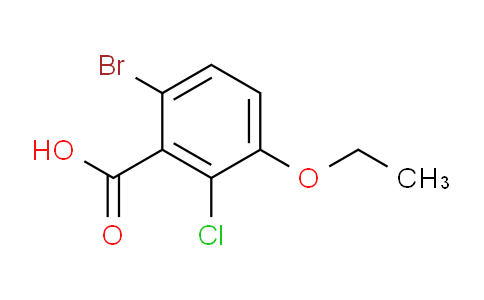 6-Bromo-2-chloro-3-ethoxybenzoic acid