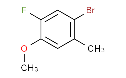 1-Bromo-5-fluoro-4-methoxy-2-methylbenzene