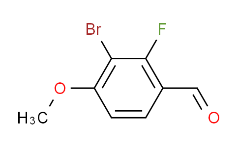 3-Bromo-2-fluoro-4-methoxybenzaldehyde