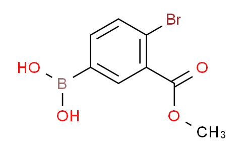 4-Bromo-3-(methoxycarbonyl)phenylboronic acid