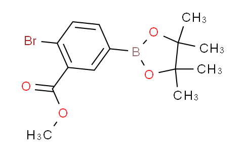 2-溴-5-(4,4,5,5-四甲基-1,3,2-二氧杂硼烷-2-基)苯甲酸甲酯