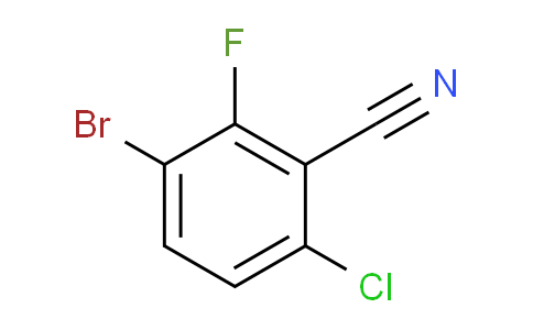 3-Bromo-6-chloro-2-fluorobenzonitrile