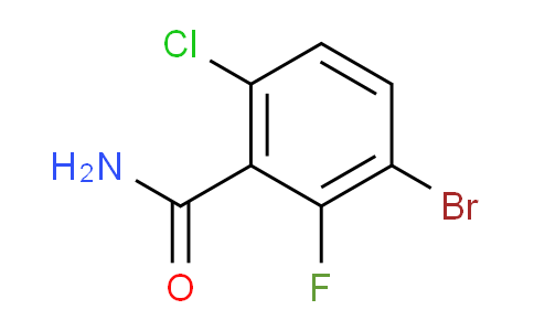 2-Chloro-5-bromo-6-fluorobenzamide