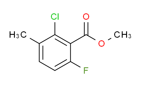 Methyl 2-chloro-6-fluoro-3-methylbenzoate